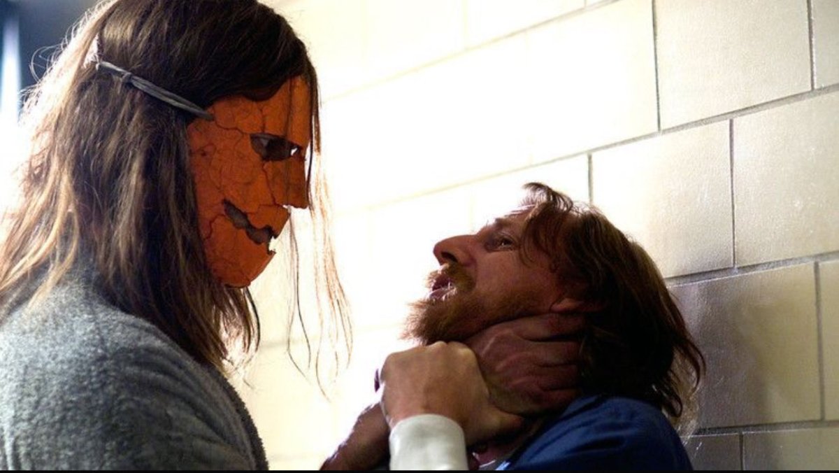 Rob Zombie's Halloween: Handmade Orange Asylum Papier Mache Mask - Signed by Tyler Mane and Lew Temple - The Last Toy Store