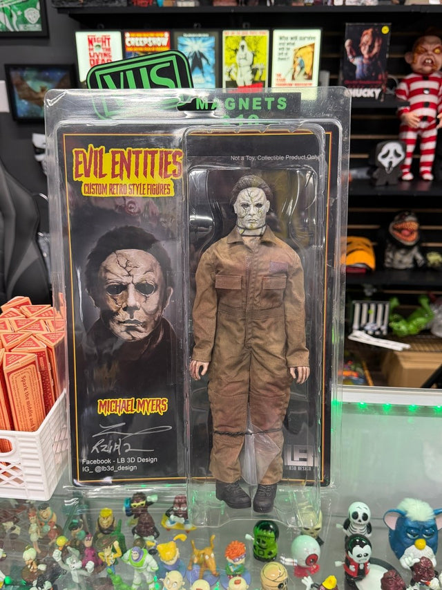 LB3D Design - Rob Zombie's Halloween: Michael Myers - 12" Evil Entities Figure Signed by Tyler Mane