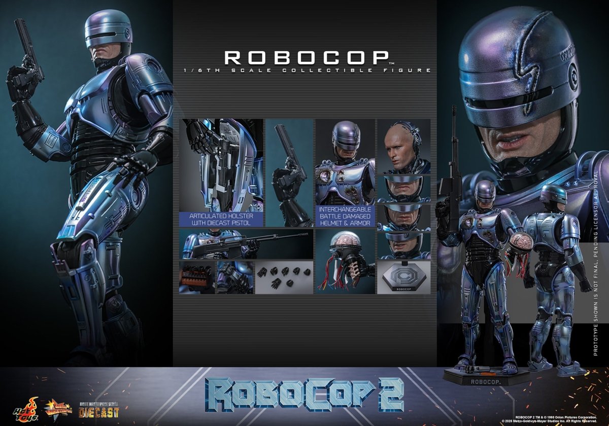 RoboCop 2: RoboCop - 1/6 Scale Figure - Hot Toys