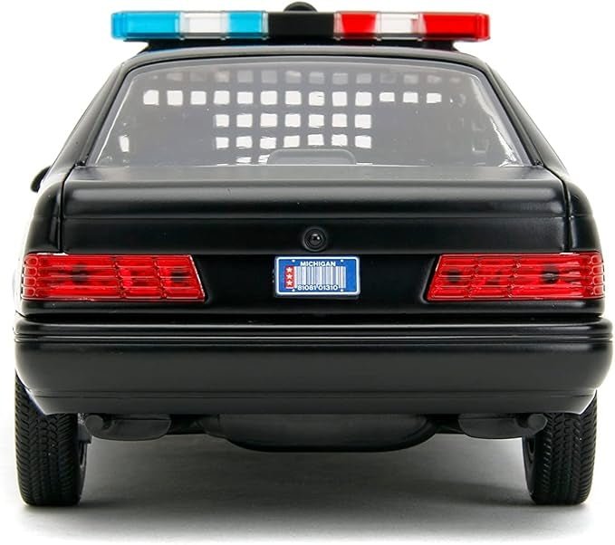 RoboCop: RoboCop Figure and 1986 Ford Taurus - 1/24 Scale Die Cast - Jada Toys