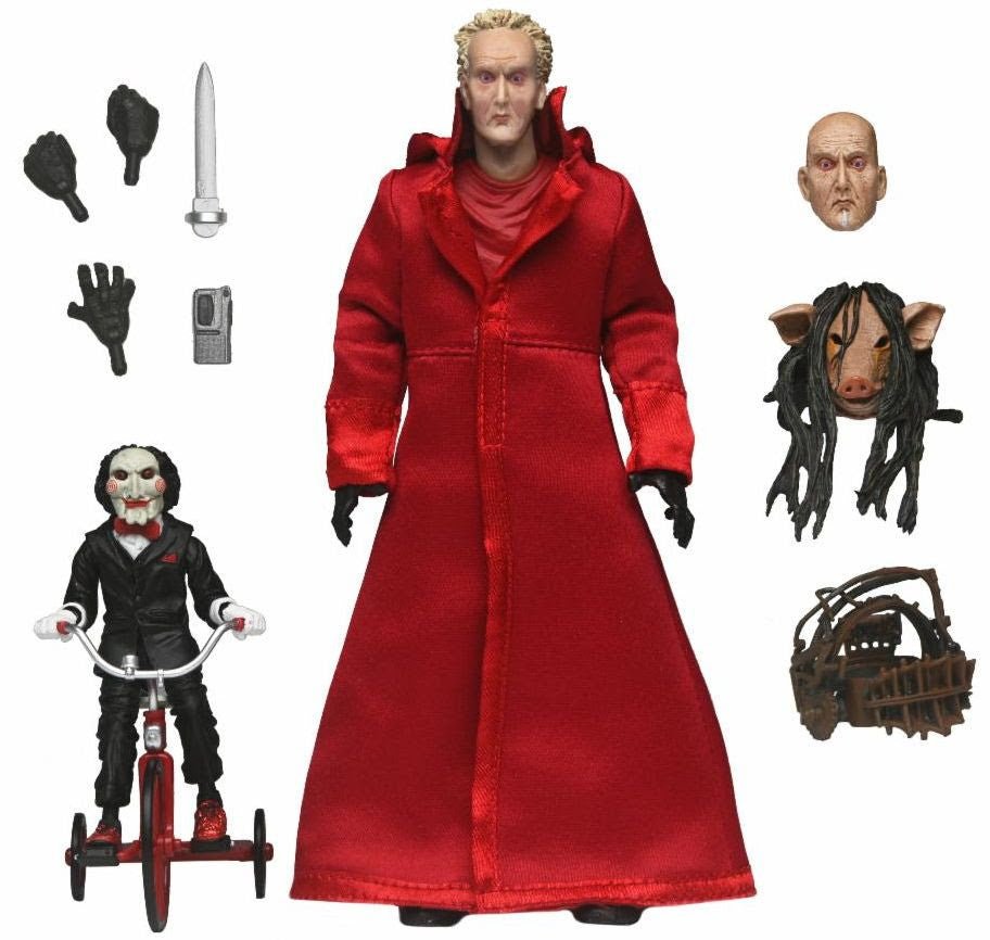Saw: Ultimate Jigsaw Killer (Red Robe) - 7" Scale Action Figure - NECA