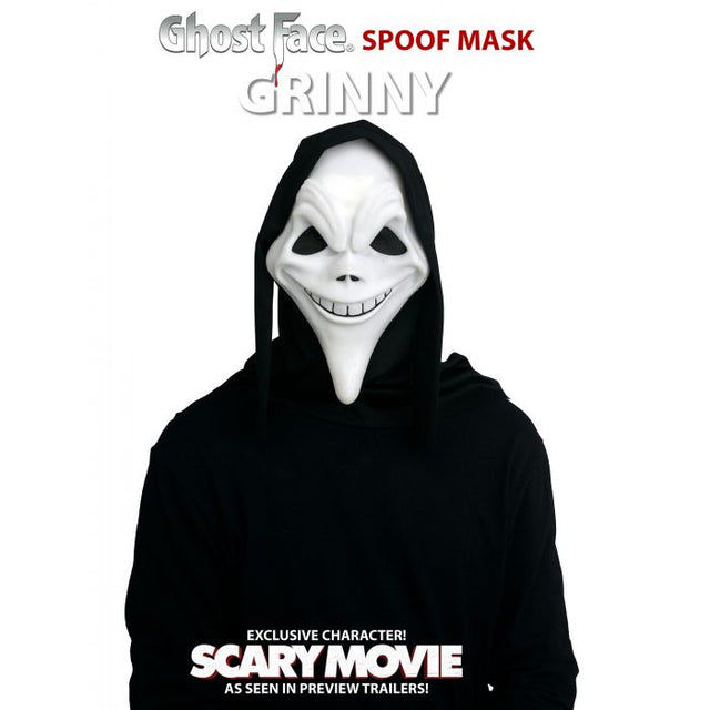 Scary Movie 6: Grinny Spoof Mask With Shroud - Fun World