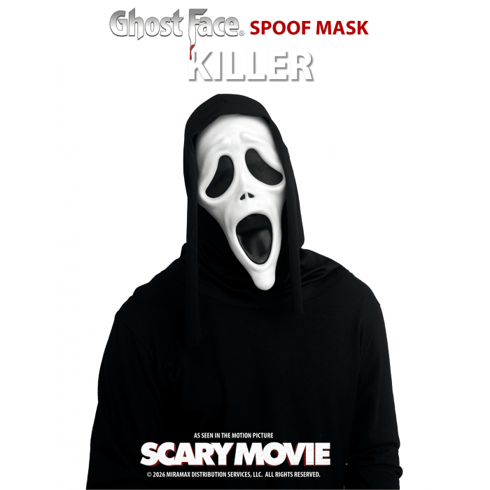Scary Movie 6: Killer Spoof Mask With Shroud - Fun World
