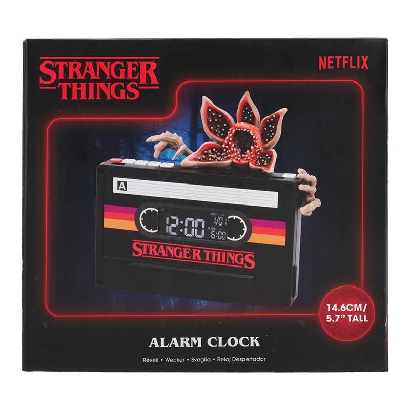 Stranger Things 5 - Demogorgon Cassette Alarm Clock - Paladone Products