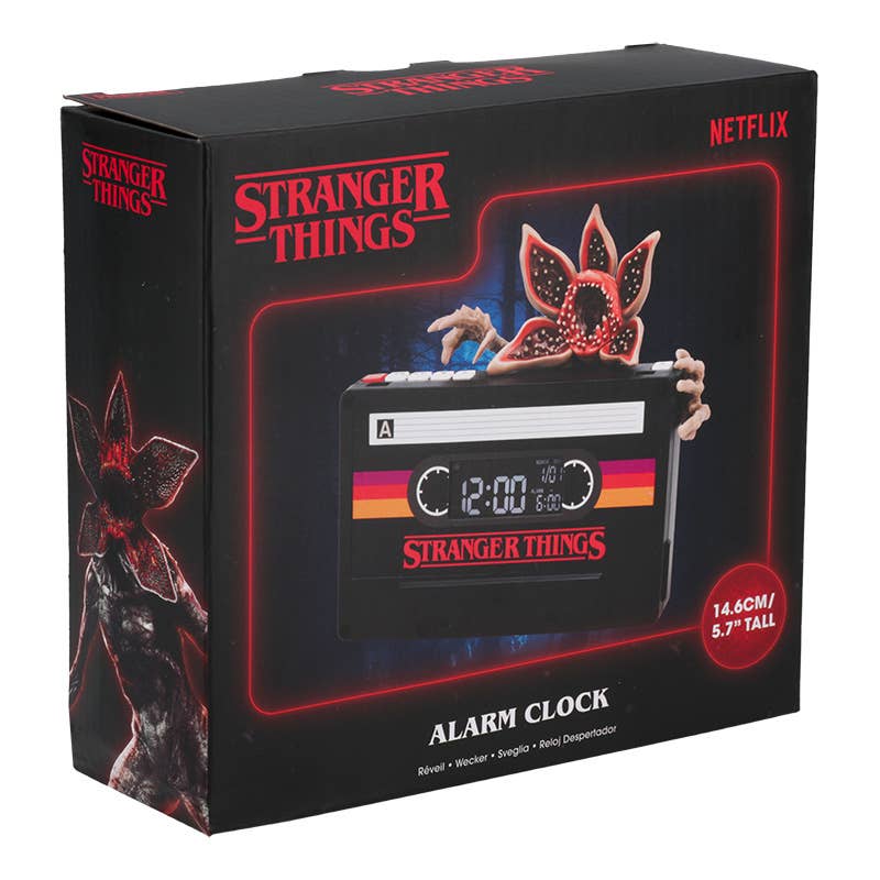 Stranger Things 5 - Demogorgon Cassette Alarm Clock - Paladone Products