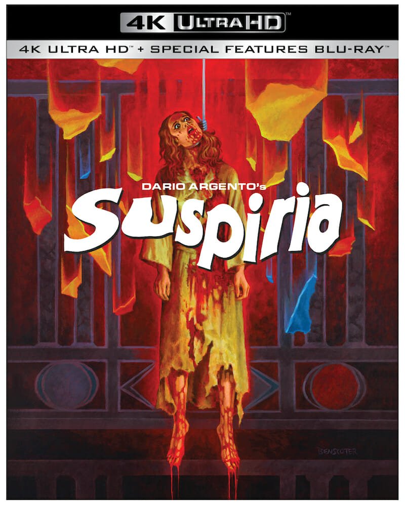 Suspiria - UHD 4k Disc + Special Features Blu - ray - DVD/Blu - ray/VHS