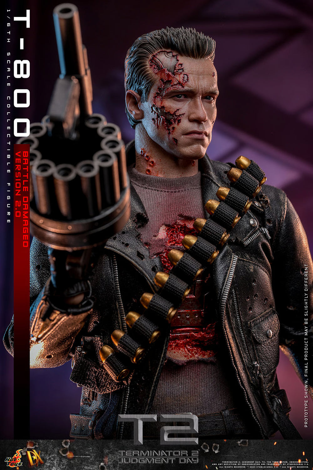 Terminator 2: T-800 (Battle Damaged Version 2.0) - 1/6 Scale Figure (Pre-Order)
