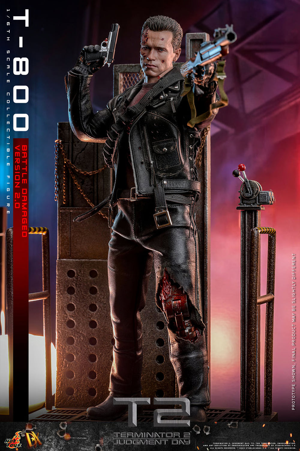 Terminator 2: T-800 (Battle Damaged Version 2.0) - 1/6 Scale Figure (Pre-Order)