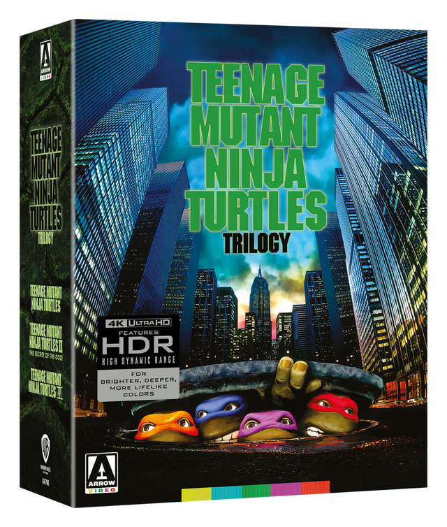 Teenage Mutant Ninja Turtles - Blu - ray Trilogy - DVD/Blu - ray/VHS