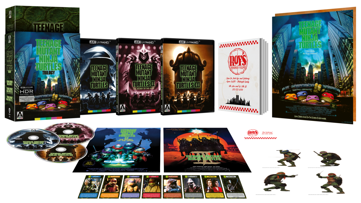 Teenage Mutant Ninja Turtles - Blu - ray Trilogy - DVD/Blu - ray/VHS