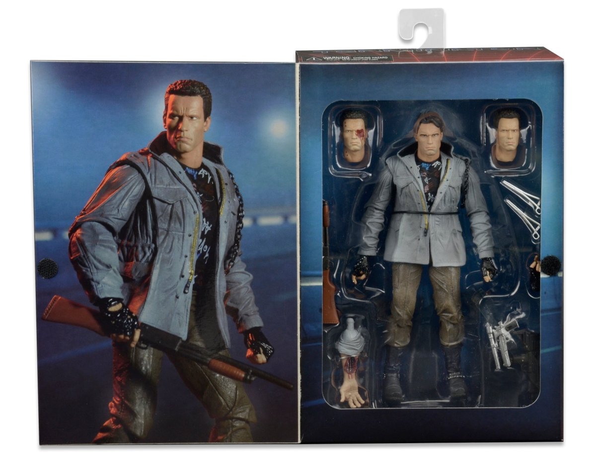 Terminator: Ultimate T - 800 (Tech Noir) - 7" Scale Figure - NECA