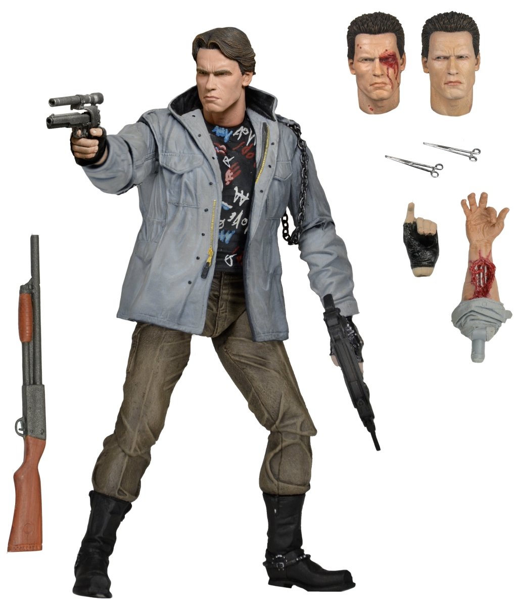 Terminator: Ultimate T - 800 (Tech Noir) - 7" Scale Figure - NECA