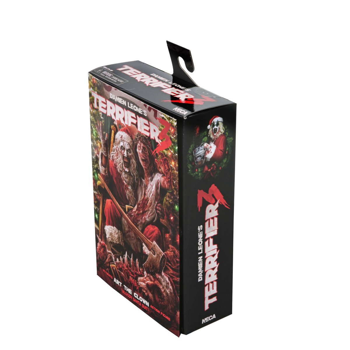 Terrifier 3: Ultimate Santa Art the Clown (Bloody) - 7" Scale Figure - NECA