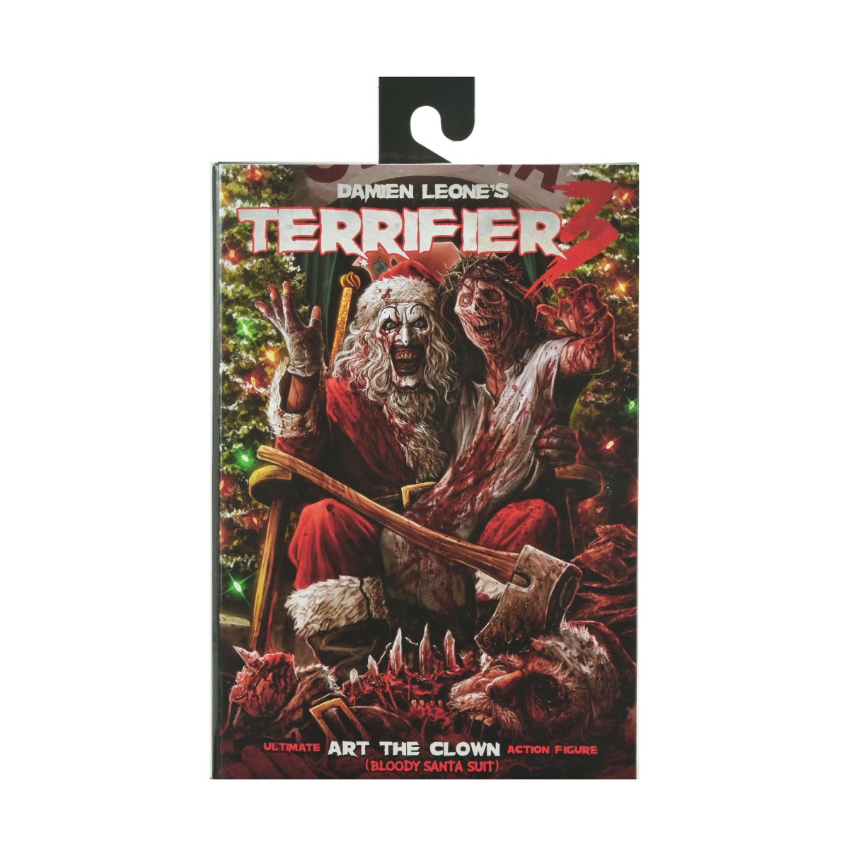 Terrifier 3: Ultimate Santa Art the Clown (Bloody) - 7" Scale Figure - NECA
