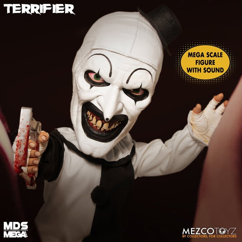 Terrifier: Art the Clown - MDS Mega Scale Figure with Sound - The Last Toy Store