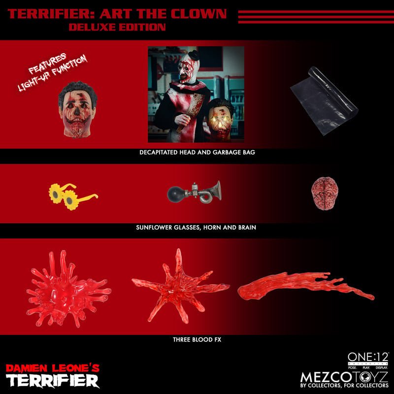 Terrifier: Art the Clown - One:12 Collective Deluxe Action Figure - The Last Toy Store