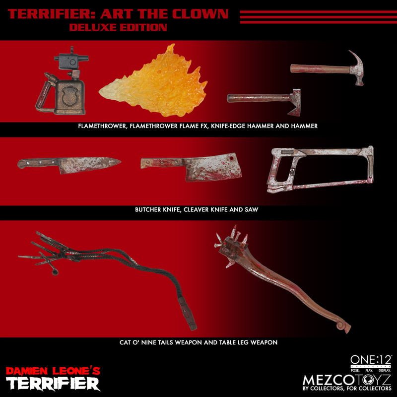 Terrifier: Art the Clown - One:12 Collective Deluxe Action Figure - The Last Toy Store