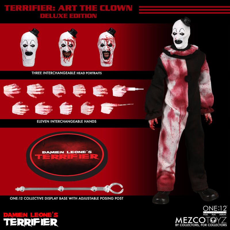 Terrifier: Art the Clown - One:12 Collective Deluxe Action Figure - The Last Toy Store