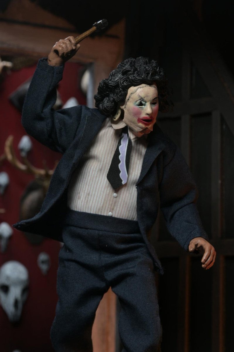 Texas Chainsaw Massacre: Leatherface With Pretty Woman (50th Anniversary) - 8" Clothed Figure - NECA