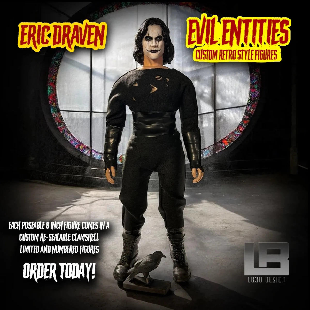 The Crow: Eric Draven - 1/9 Scale Evil Entities - LB3D Design