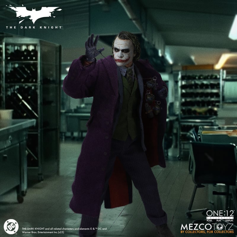 The Dark Knight: The Joker One:12 Collective - Mezco Toyz