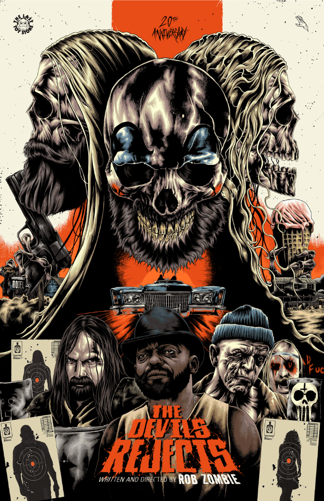 The Devil's Rejects 20th Anniversary - Exclusive 11x17 Print (Beamish) - The Last Toy Store