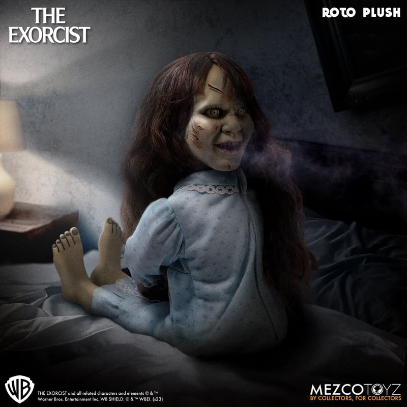 The Exorcist: Regan MacNeil - MDS 18" - Roto Plush - Mezco Toyz