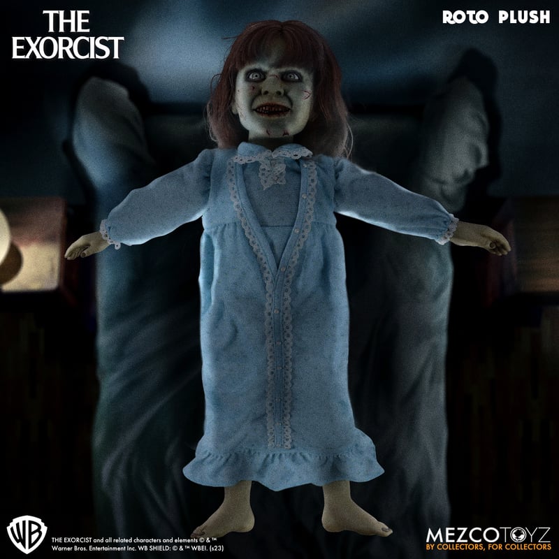The Exorcist: Regan MacNeil - MDS 18" - Roto Plush - Mezco Toyz
