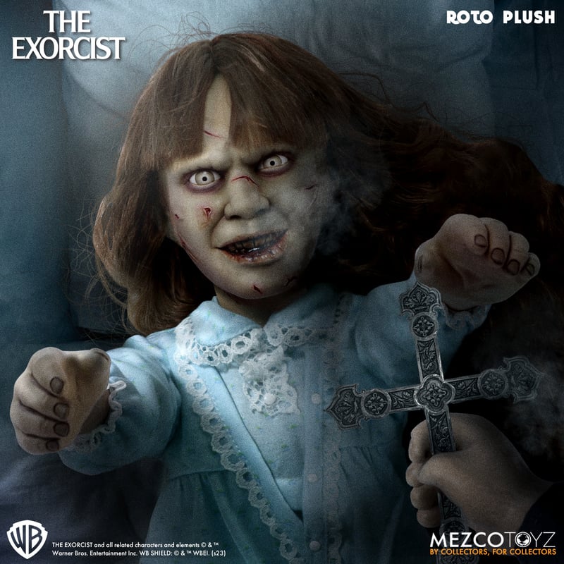 The Exorcist: Regan MacNeil - MDS 18" - Roto Plush - Mezco Toyz