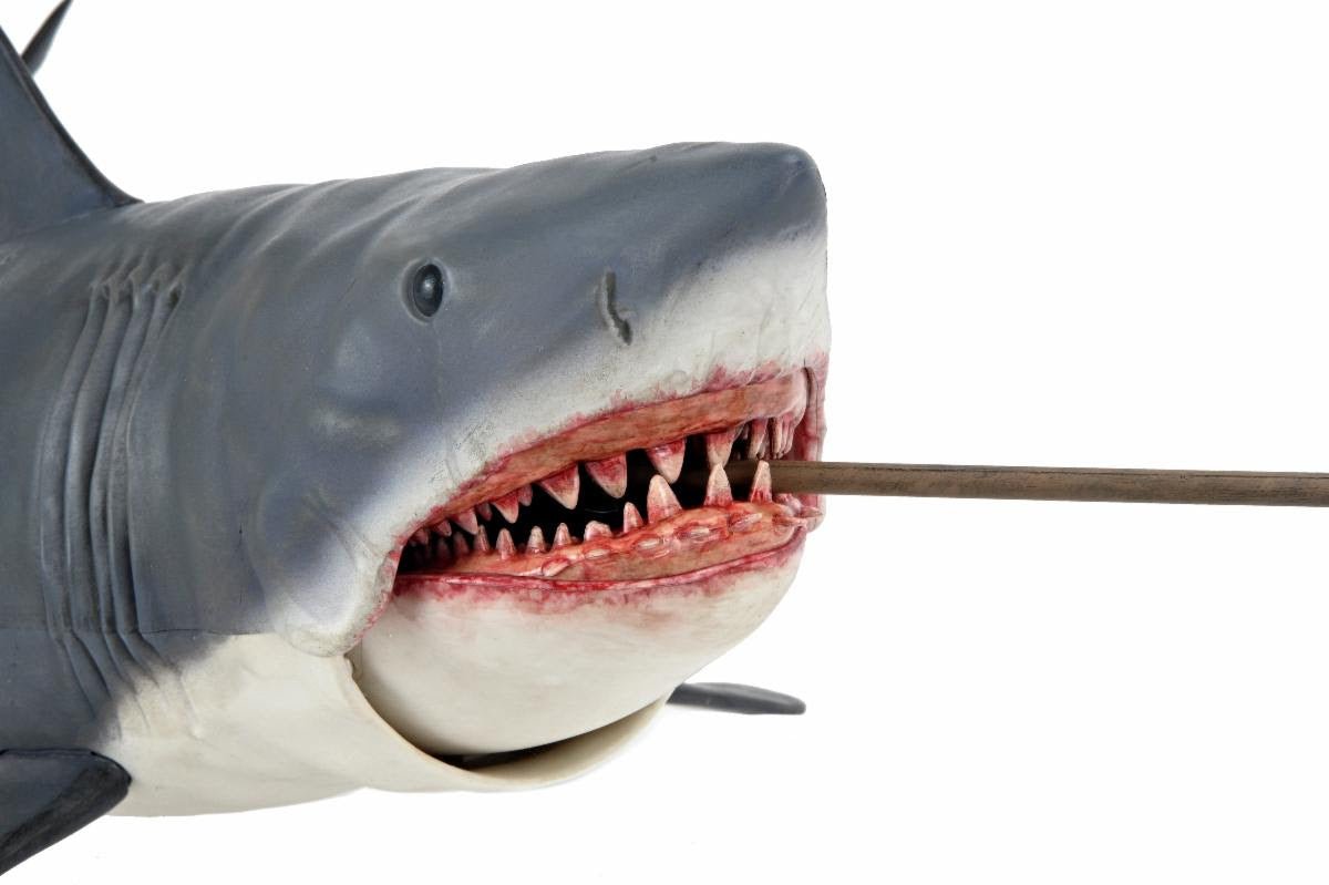 The Game of Jaws - 50th Anniversary Game and 12" Bruce the Shark - The Last Toy Store