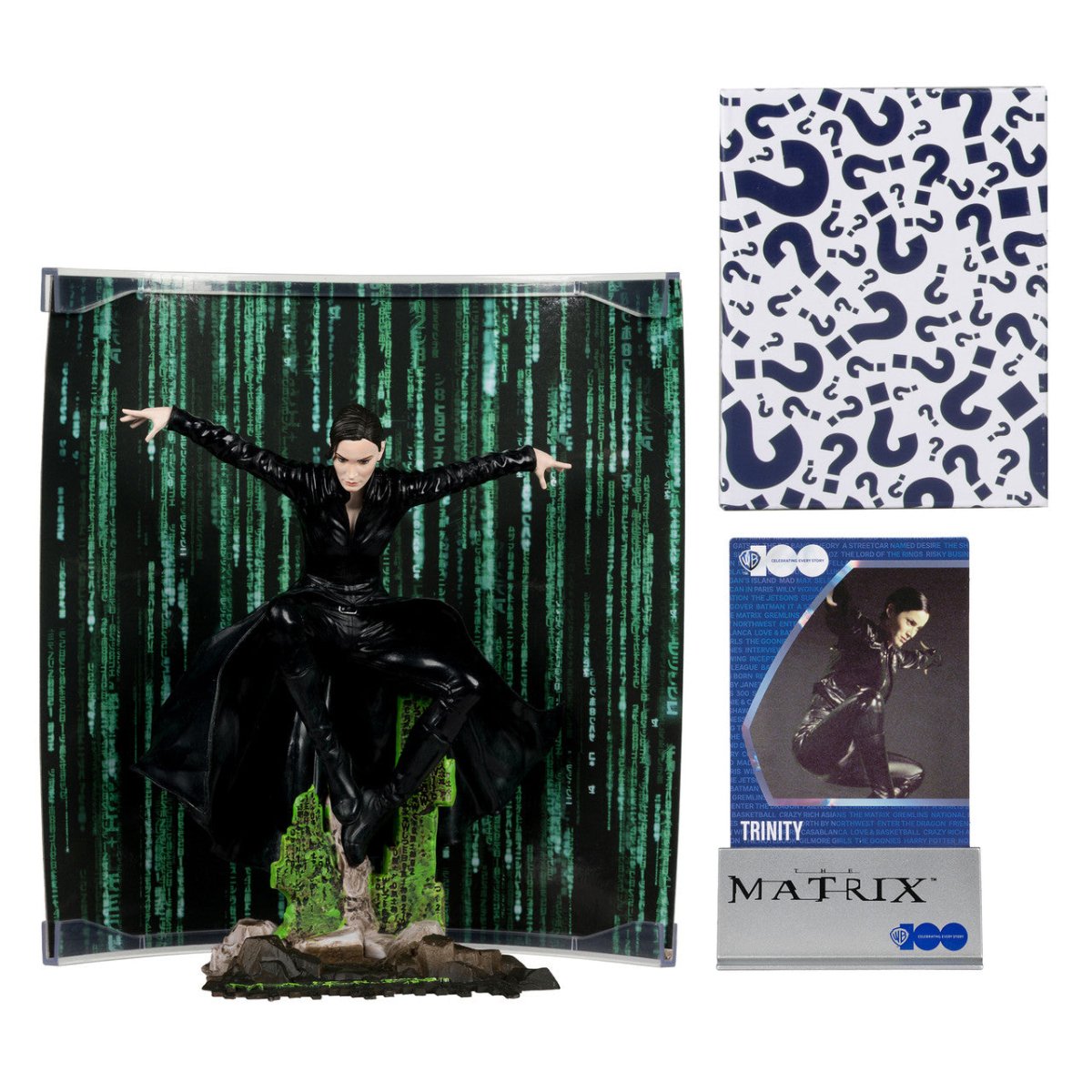 The Matrix: Trinity - Movie Maniacs 6" Posed Figure - The Last Toy Store