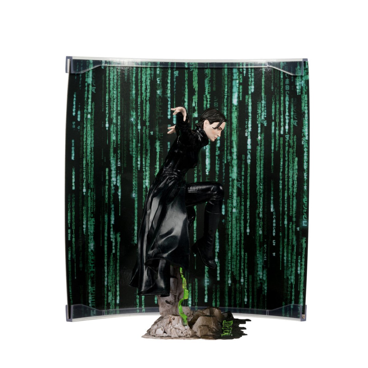 The Matrix: Trinity - Movie Maniacs 6" Posed Figure - The Last Toy Store