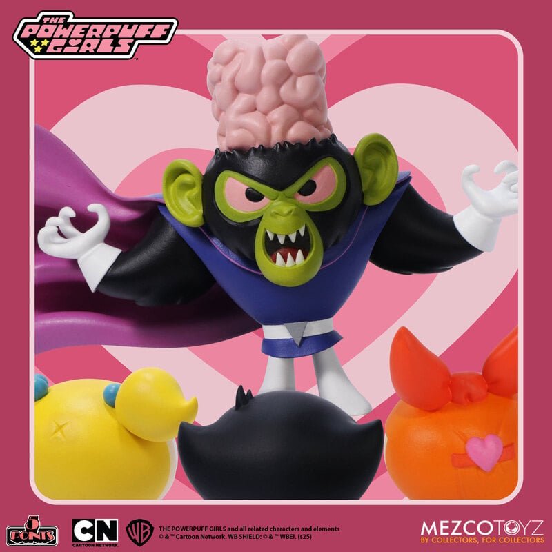The Powerpuff Girls - 5 Points Figure Set - Mezco Toyz