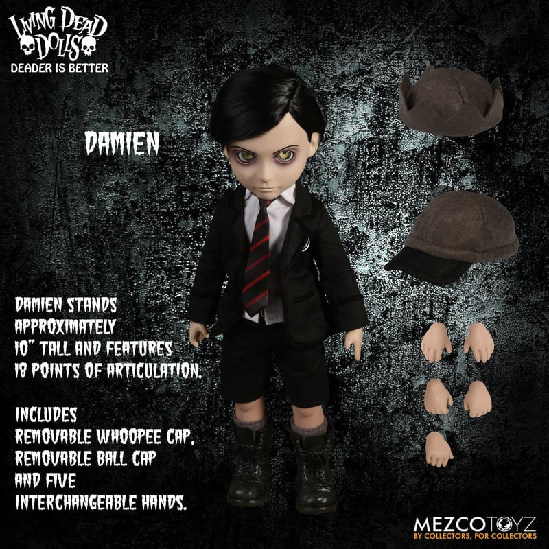 The Return of The Living Dead Dolls: Damien - 10" Doll - The Last Toy Store