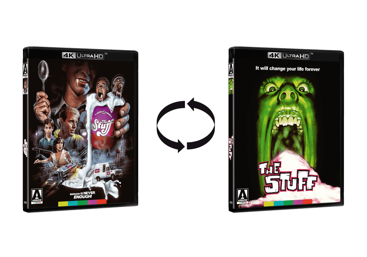 The Stuff - Limited Edition 4K - DVD/Blu - ray/VHS