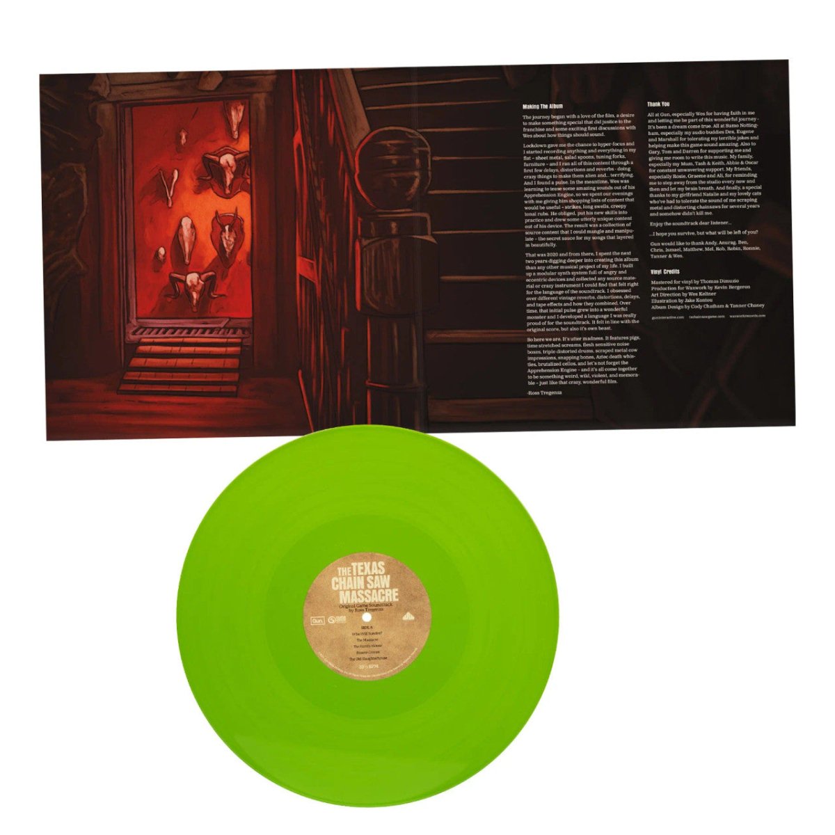 The Texas Chain Saw Massacre: The Game - Vinyl Record - The Last Toy Store