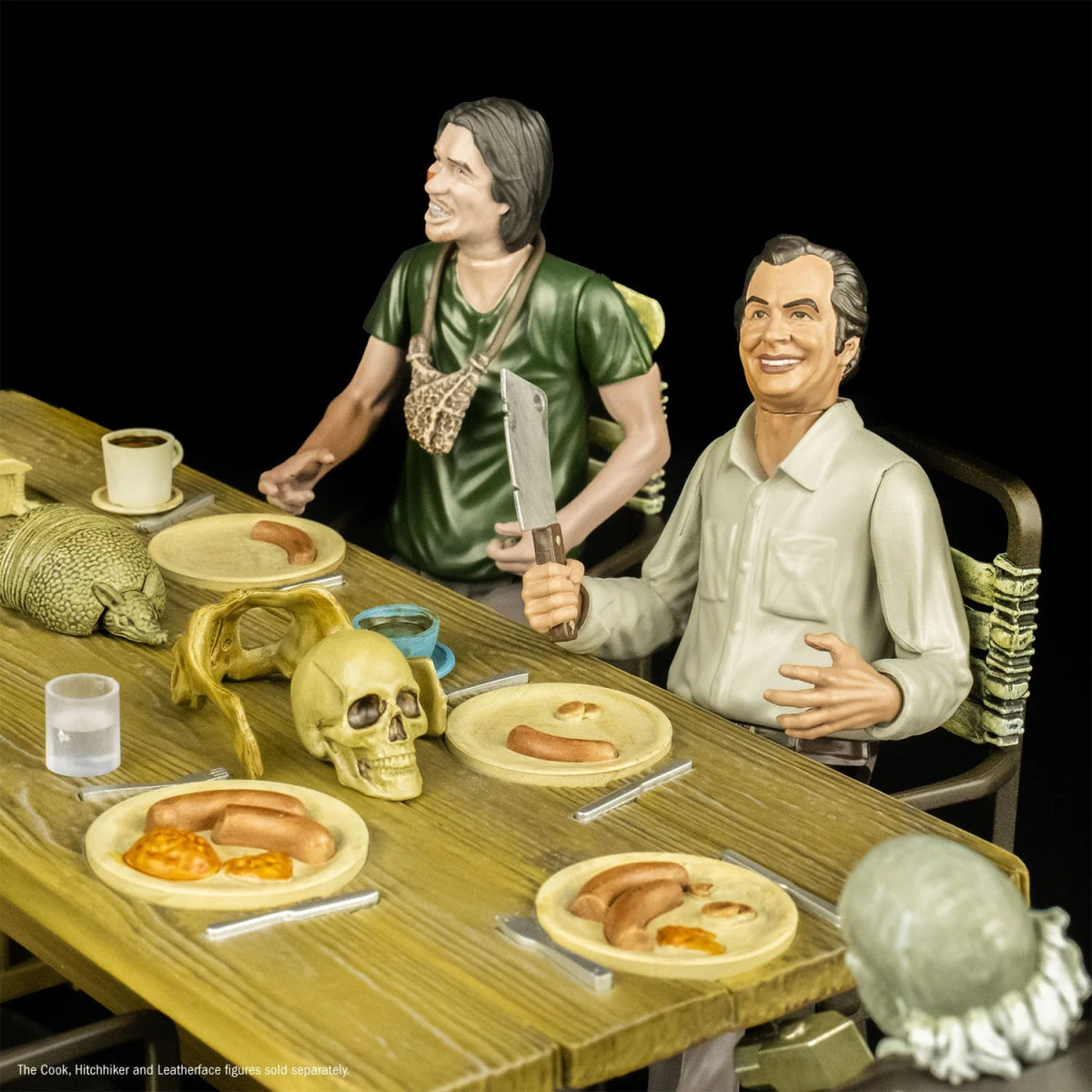 The Texas Chainsaw Massacre (1974) - Dinner Scene Playset - Trick or Treat Studios