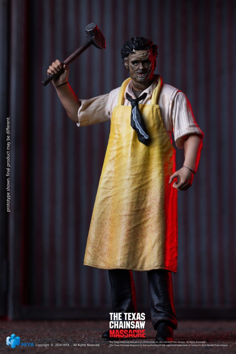 The Texas Chainsaw Massacre (1974): Leatherface Killing Mask Standard (PX) Previews Exclusive - 4" Action Figure Hiya Toys
