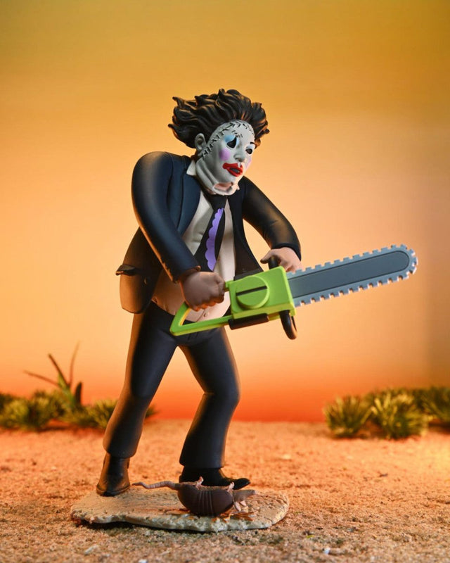 The Texas Chainsaw Massacre (50th Anniversary): Pretty Woman Leatherface - 6” Scale Toony Terrors - The Last Toy Store