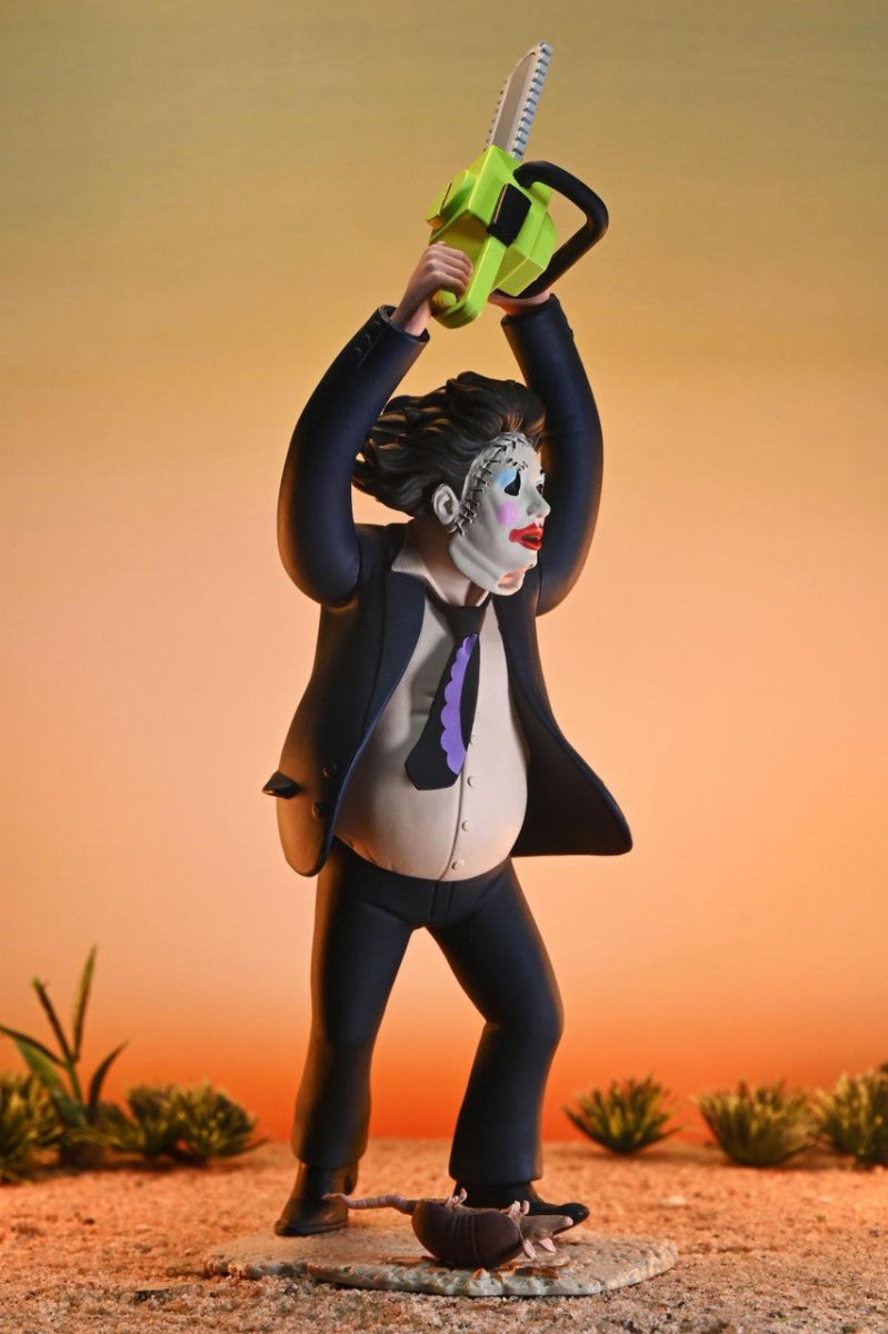 The Texas Chainsaw Massacre (50th Anniversary): Pretty Woman Leatherface - 6” Scale Toony Terrors - The Last Toy Store