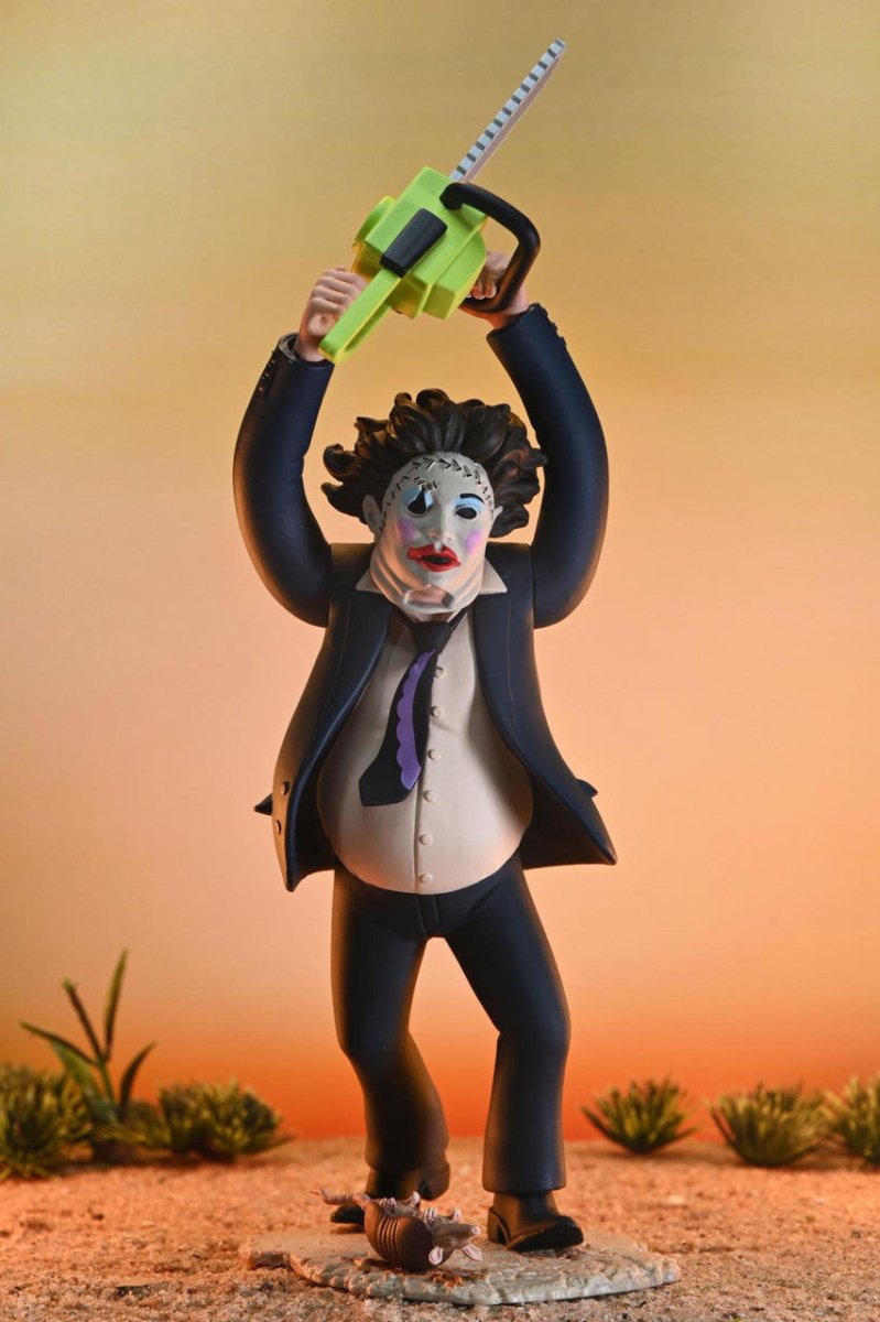 The Texas Chainsaw Massacre (50th Anniversary): Pretty Woman Leatherface - 6” Scale Toony Terrors - The Last Toy Store