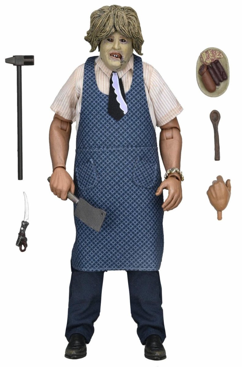 The Texas Chainsaw Massacre: Grandma Mask Leatherface - 8" Clothed Figure - NECA