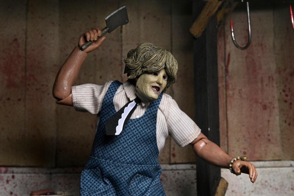 The Texas Chainsaw Massacre: Grandma Mask Leatherface - 8" Clothed Figure - NECA