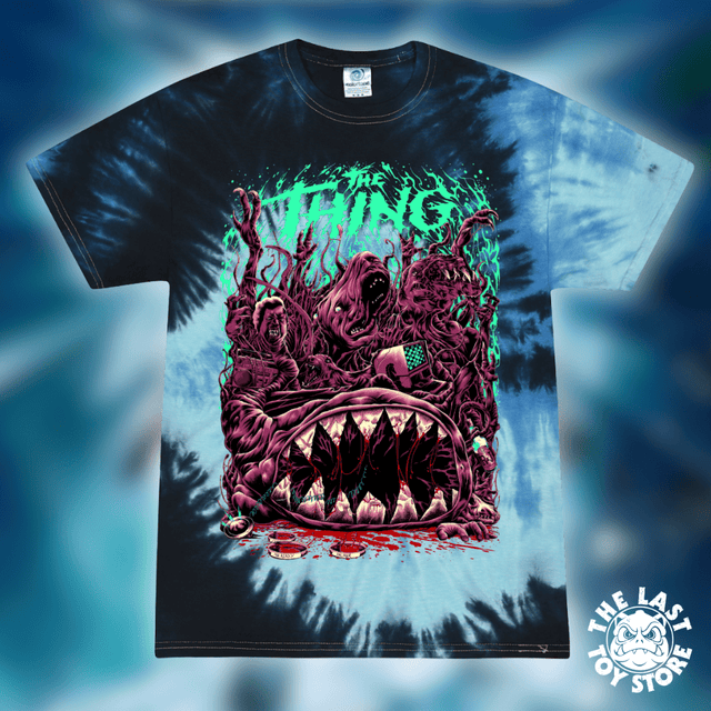 The Thing - Blue Ocean Tie Dye Shirt - The Last Toy Store