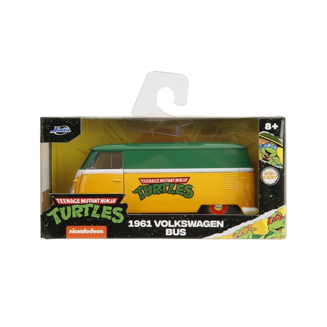 TMNT: 1961 VW Bus - 1/32 Scale Die Cast Hollywood Rides - Jada Toys