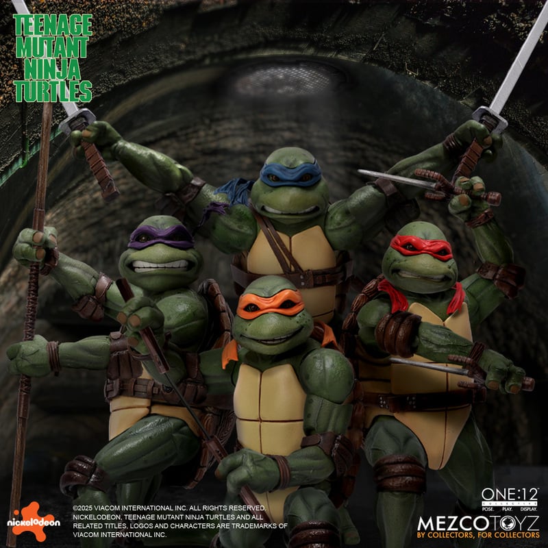 TMNT (1990 Movie) - Deluxe One:12 Collective Box Set - Mezco Toyz