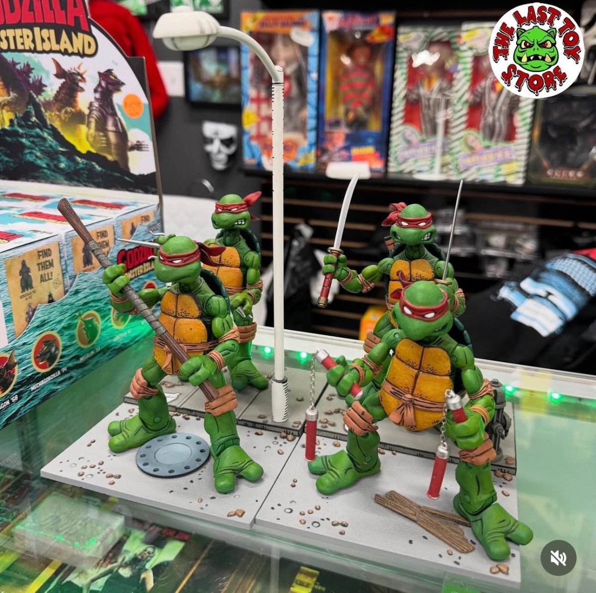 TMNT: 2008 Mirage Turtles - Loose 4 Turtle Set - The Last Toy Store