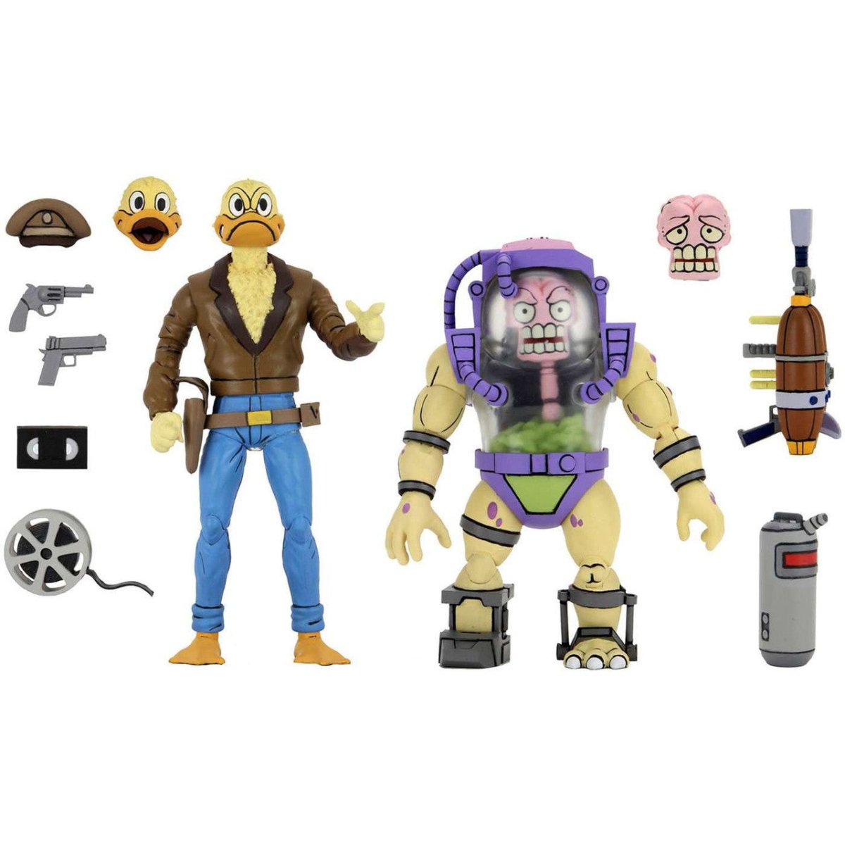 TMNT (Cartoon): Ace Duck and Mutagen Man - 7" Scale Figures - The Last Toy Store