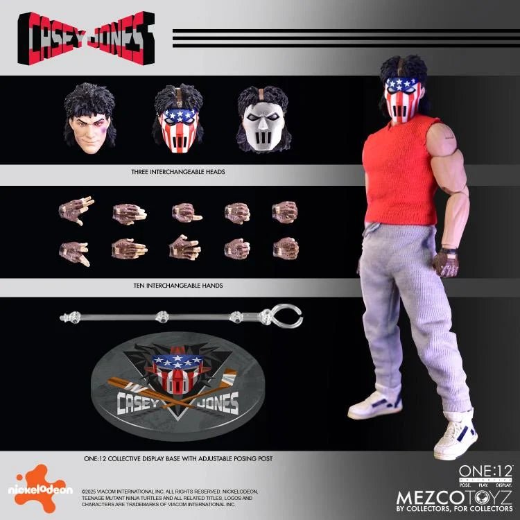 TMNT: Casey Jones One:12 Collective - Mezco Toyz