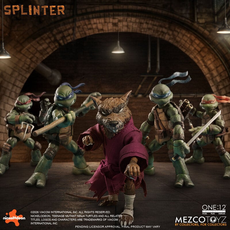 TMNT: Master Splinter - One:12 Collective Figure - Mezco Toyz